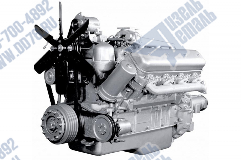 Картинка для Двигатель ЯМЗ 238АК без КП со сцеплением 4 комплектации