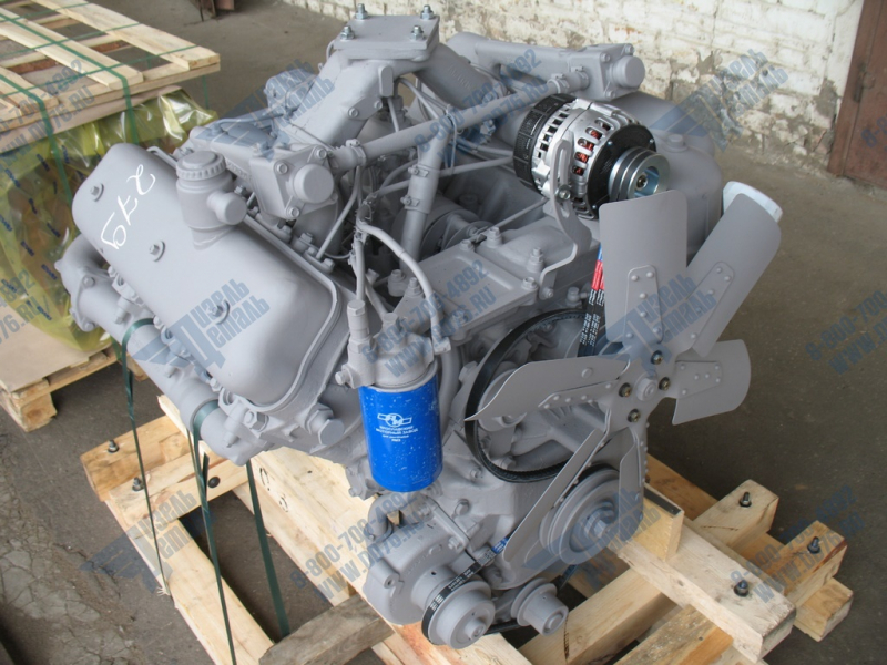 236М2-1000146-59 Двигатель ЯМЗ 236М2 без КП со сцеплением 59 комплектации