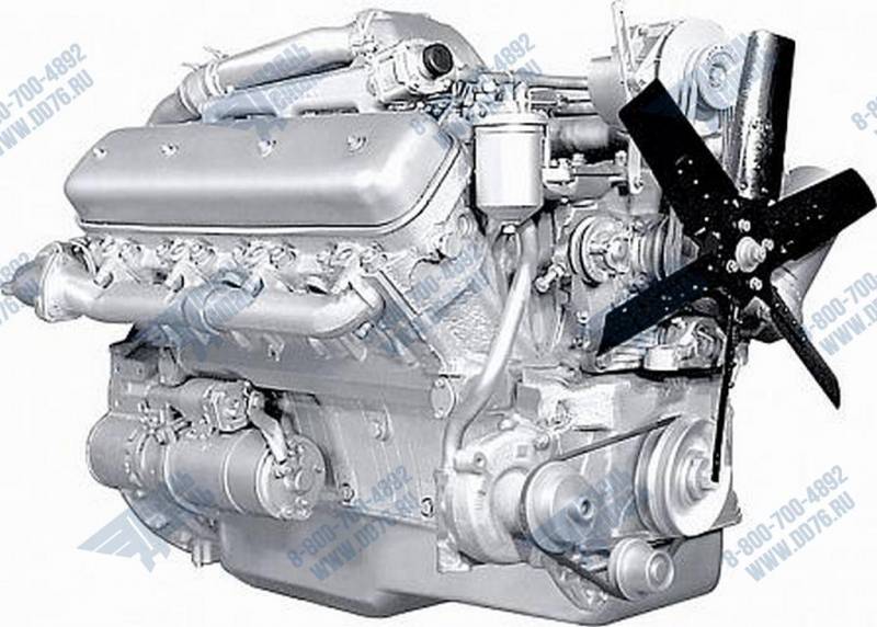 238НД5-1000188 Двигатель ЯМЗ 238НД5 без КП и сцепления 2 комплектации