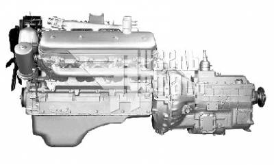 238М2-1000016-40 Двигатель ЯМЗ 238М2 с КП 40 комплектации