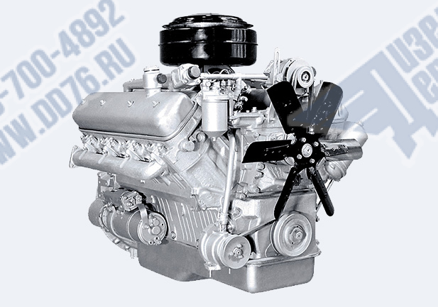 Картинка для Двигатель ЯМЗ 238М2 c КП и сцеплением 48 комплектации